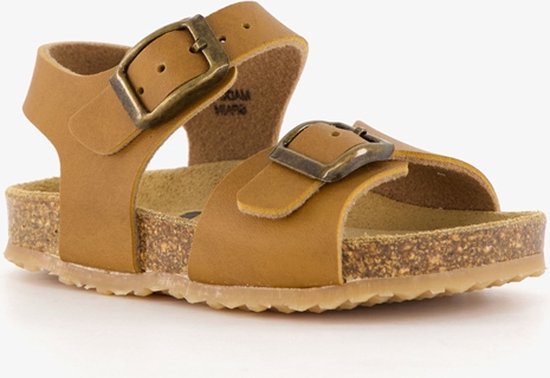 Groot bio kinder sandalen cognac bruin - Maat 25