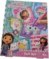Gabby's Dollhouse folie kaarten maken - Hobbypakket - Voor kinderen - 8 Holografische vellen