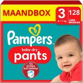 Pampers Baby Dry Pants Maat 3 - 128 Luierbroekjes Maandbox