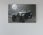 Canvas Schilderij - Bentley - Oldtimer - Wanddecoratie - 60x40 cm