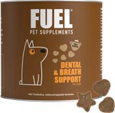 Fuel - Gebitsverzorgende Hondensnack - Frisse Adem en Mondhygiëne - Hypoallergeen - Vermindert Tandplak en Tandsteen - 90 Probiotica Hondensnoepjes - 300gr