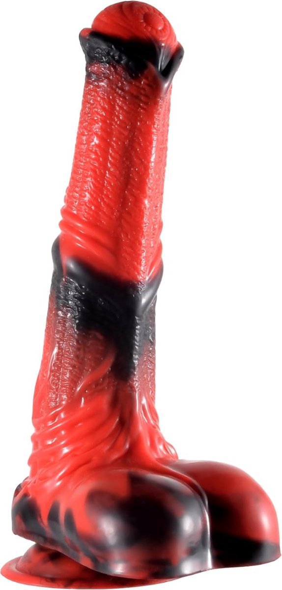 Goedkoopste Fantasy dildo - Dragon Dildo - Animal Dildo - Dildo XXXXL Extreme - Grote Dildo's XXL - Dildo Anaal Groot - Big Dildo 24.5 cm - Met Ballen – Sterke Zuiglap - Waterdicht