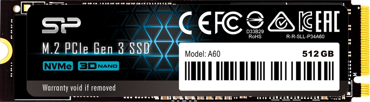 Hard Drive Silicon Power P34A60M28 SSD M.2