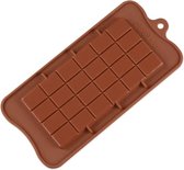 Siliconen Chocoladevorm Reep Groot - Chocolade Mal Fondant Bonbonvorm
