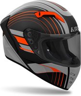 Airoh Connor Achieve Orange Matt XS - Maat XS - Helm