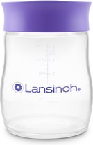 Lansinoh 4 x 160 ml Natural Wave Bewaarflesjes voor Moedermelk 20517