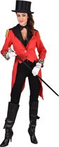 Magic By Freddy's - Jaren 20 Danseressen Kostuum - Bazin Van Het Circus Vrouw - Rood - XXL - Carnavalskleding - Verkleedkleding