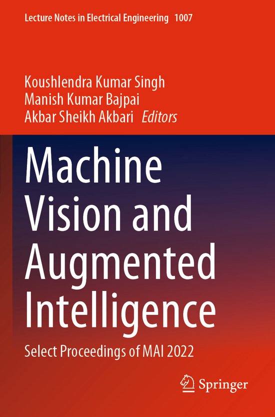 Lecture Notes in Electrical Engineering1007- Machine Vision  ... - cover