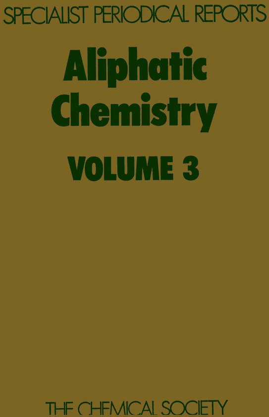 Aliphatic Chemistry - cover
