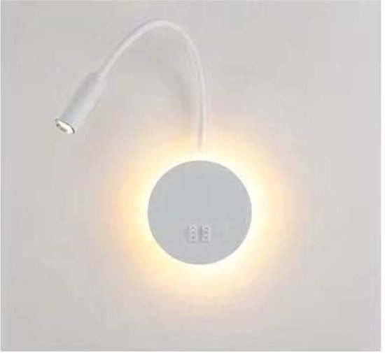 Flexibele Bedlampjes met Schakelaar - Zwanenhals Lampen voor Lezen - Nachtverlichting voor Slaapkamer