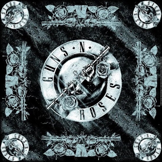 Guns N' Roses - Logo Bandana - Zwart