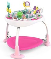 Baby Jumper Speelgoed - Kinderspeelgoed 1 Jaar - Baby Speelgoed 0 Jaar - Bouncer - Baby Roze