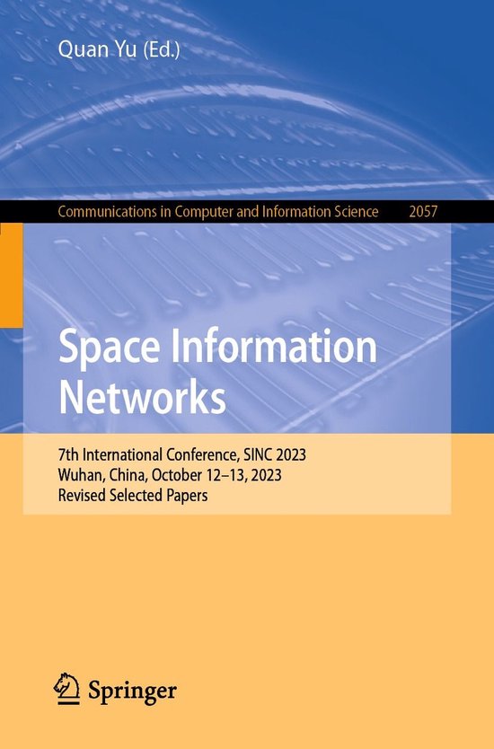 Springer Nature Proceedings Computer Science - Space Informa ... - cover