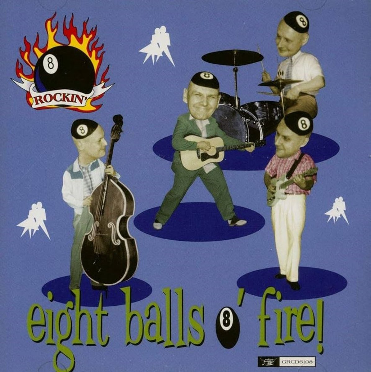 The Rockin' 8-Balls - Eight Balls O' Fire (CD)