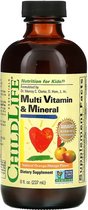 Multivitamine & mineraal met natuurlijke sinaasappel/mango smaak (237 ml) - ChildLife