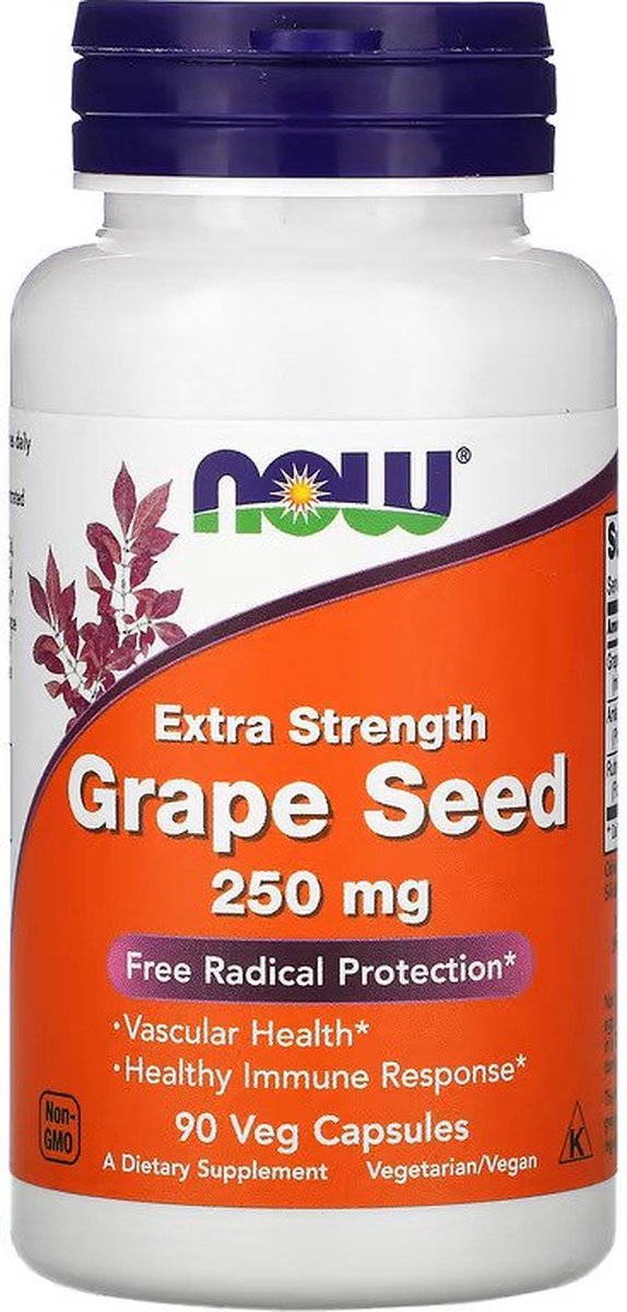 Grape Seed, Extra Strength - 90 v-caps | bol