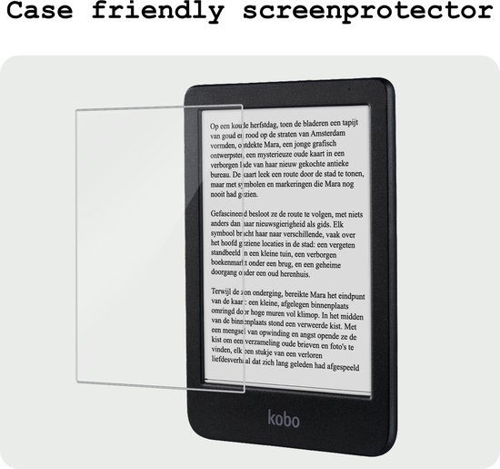 Screenprotector Geschikt voor Kobo Clara BW Screenprotector Tempered Glass - Screenprotector Geschikt voor Kobo Clara BW Screen Protector - 3 Stuks van Merkloos — afbeelding 5