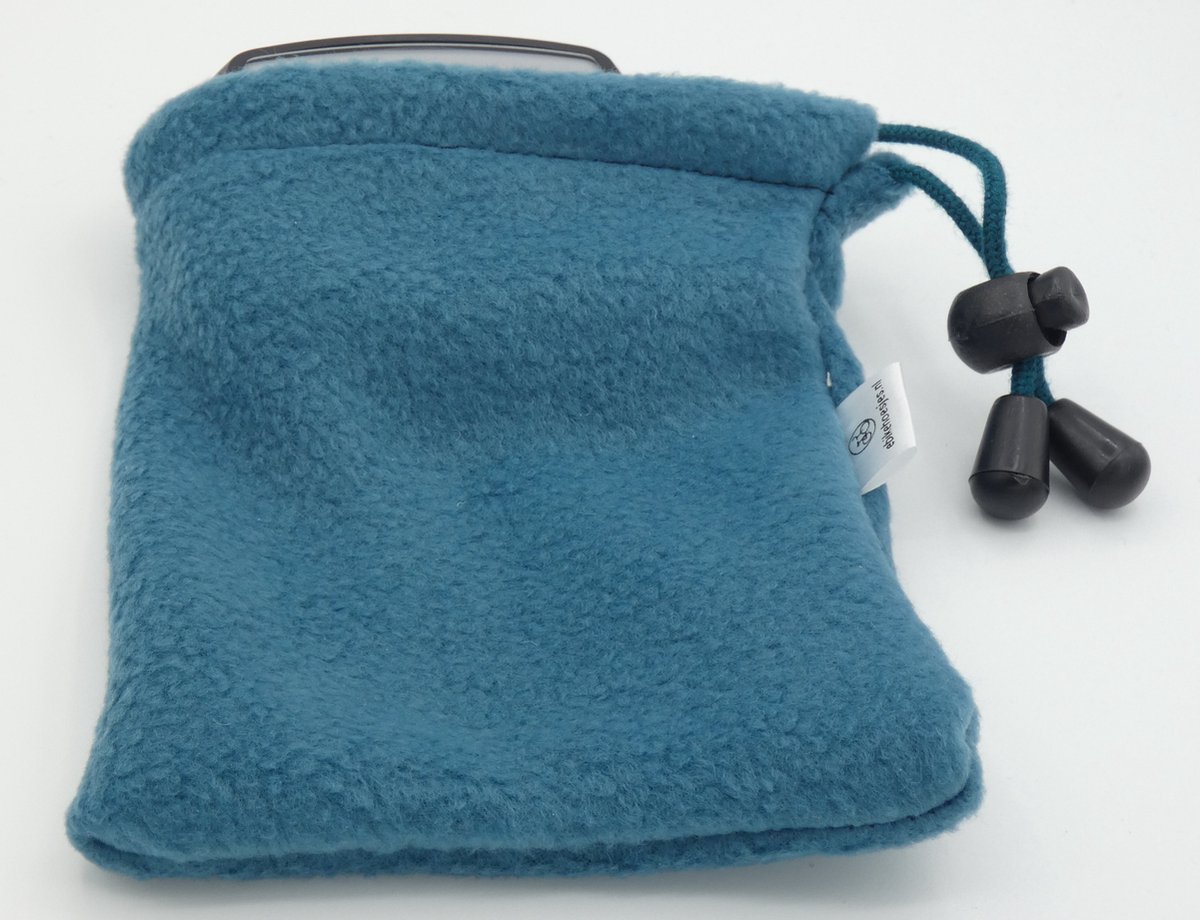 Bosch ebike display L hoesje displayhoesje intuvia -Turquoise - fleece