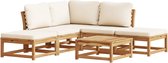 vidaXL-6-delige-Loungeset-met-kussens-massief-acaciahout