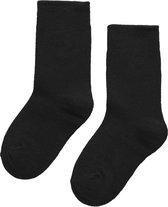 iN ControL 6pack effen sokken - Zwart - maat 19/22