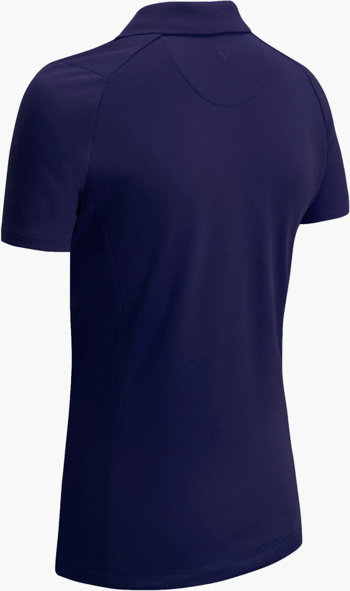 Dames Golfpolo Callaway Swingtech Navy van DAM — afbeelding 2