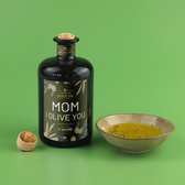 Olijfolie met Etiket: Mom I Olive You - Origineel Moederdag Cadeau - makeyour.com - Premium Olijfolie - makeyour.com