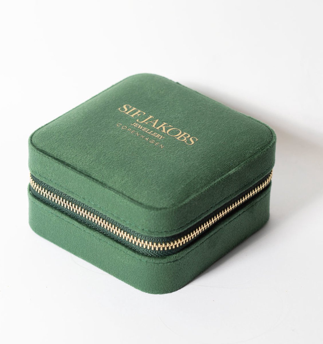 Sif Jakobs Jewellery Travel Box Piccolo Green Sieradendoos