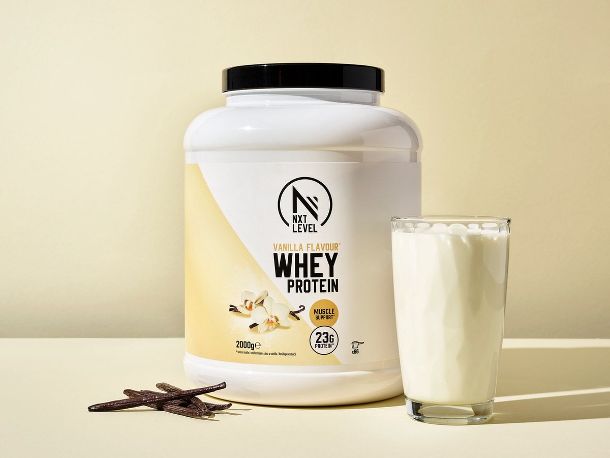 Goedkoopste Whey Protein - Eiwitten 2KG - Vanille
