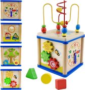 Activiteiten tafel - Activiteitentafel - Speeltafel - Baby - Montessori speelgoed - Kindertafel - Educatief - Interactief - Must have voor uw kind!