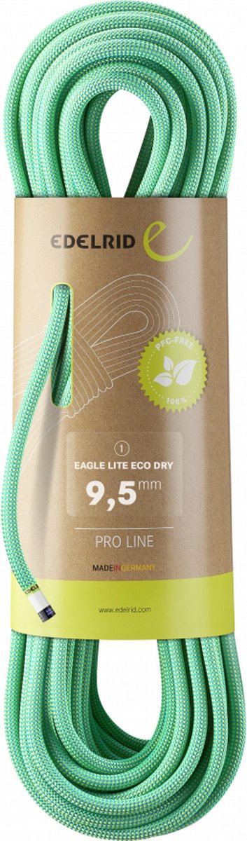Edelrid Eagle Lite Eco Dry 9.5 Mm Klimtouw Roze 60 m
