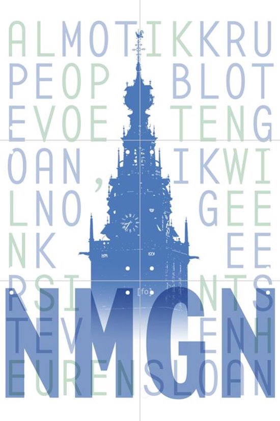 IXXI NMGN - Wanddecoratie - Typografie en quotes - 40 x 60 cm