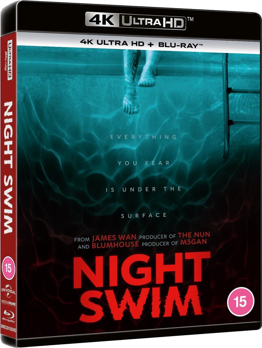 Night Swim - 4K UHD + blu-ray - Import