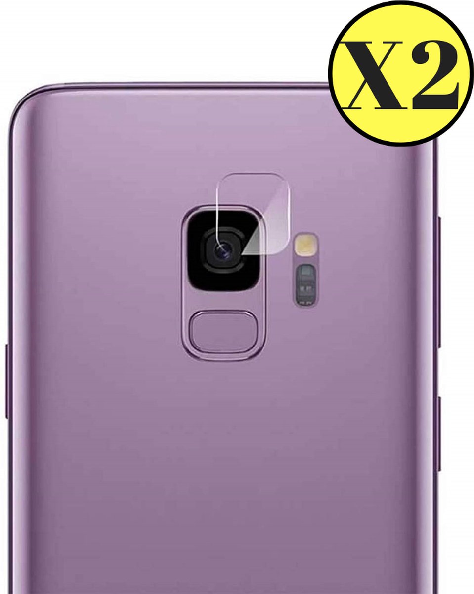 Camera Protector voor Samsung Galaxy S9 - 2 stuks van glas Transparante glazen