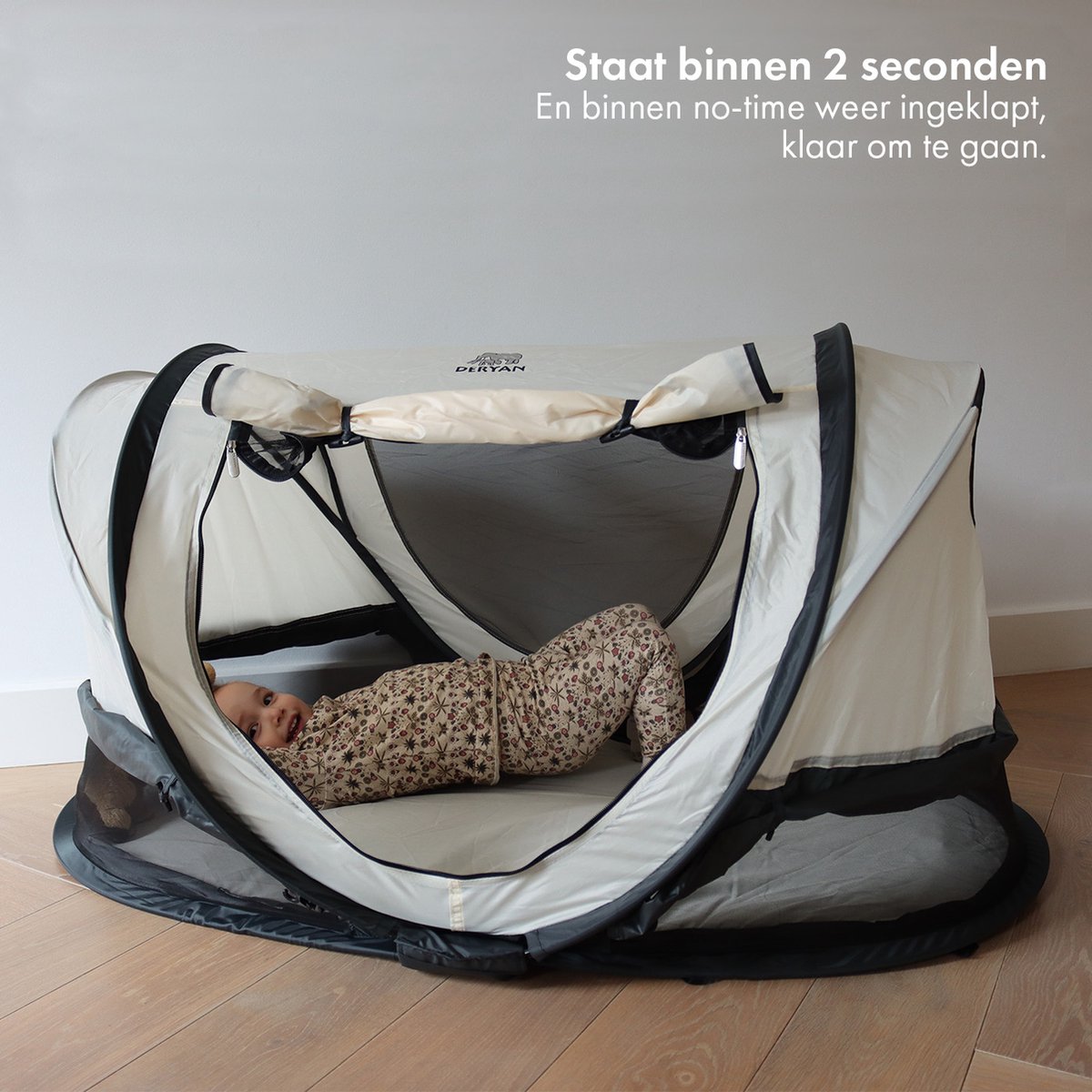 Deryan Shane Luxe Campingbedje - Baby tent thumbnail 3