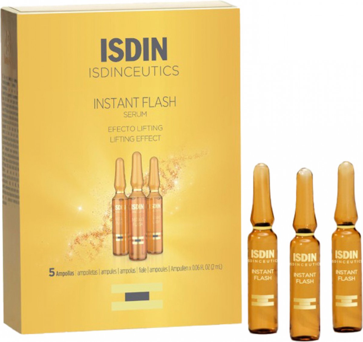 Verstevigende gezichtsbehandeling Isdin Isdinceutics 2 ml x 5 2 ml