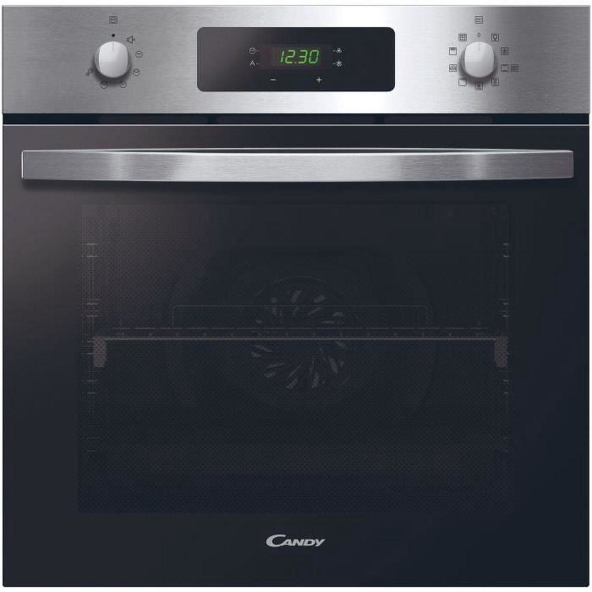 CANDY FIDP X699 Zwarte inbouw pyrolyse oven - Hetelucht - Volume 70L - Klasse A - H66,5 x L62 x D64,6 cm