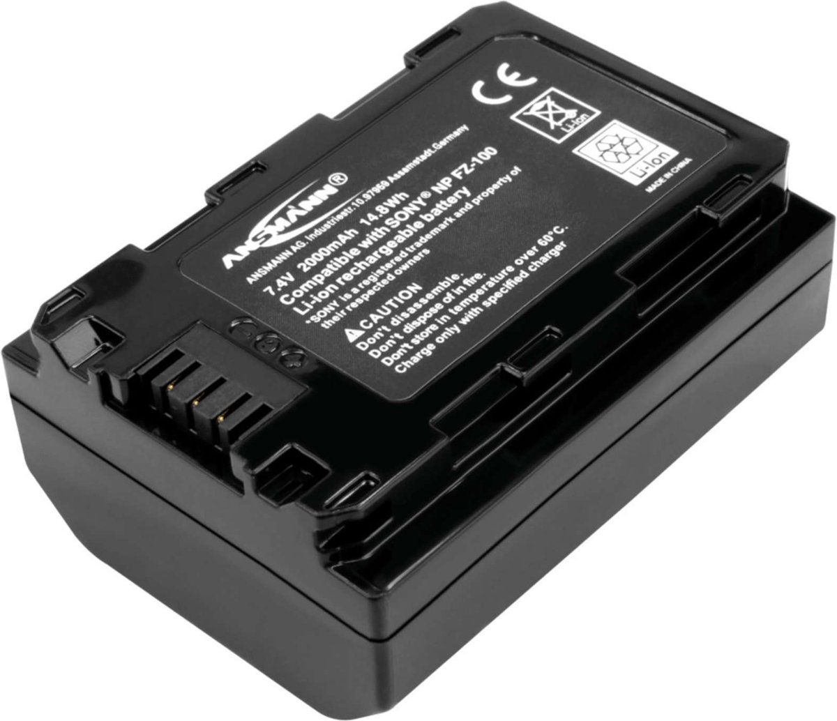 Ansmann 1400-0079 batterij voor camera's/camcorders Lithium-Polymeer (LiPo) 2000 mAh