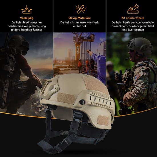 Casque tactique Fast PJ Type Airsoft, équipement de protection de
