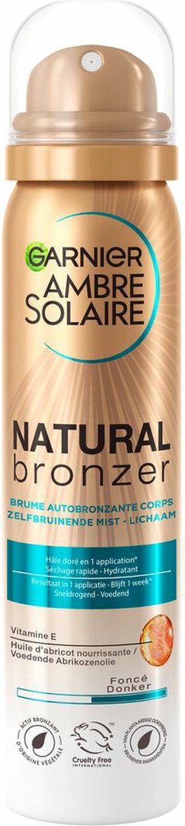2x Garnier Ambre Solaire Natural Bronzer Zelfbruinende Body Mist 150 ml – foto 4