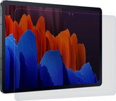 Samsung Tab S7 Plus 12.4 Gehard Glas 9H Afgeschuinde Randen Akashi Transparant