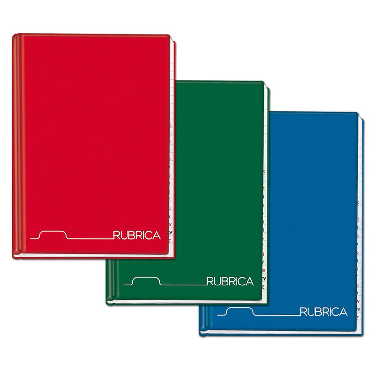 Blasetti Rubriche cartonate schrijfblok & schrift A4 384 vel Verschillende kleuren