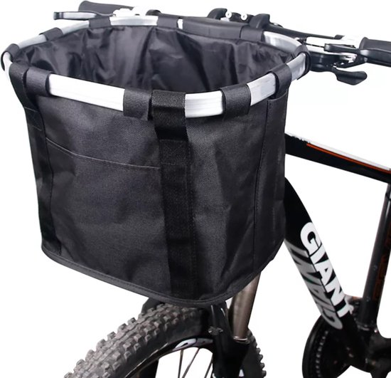 Panier de vélo - Panier pour chien de vélo avant - Panier de vélo pour chien amovible - Sac à provisions - Panier pour chien de vélo - LOUZIR