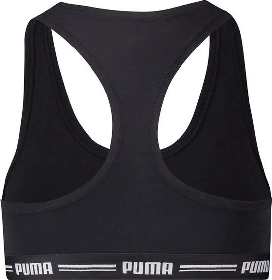 PUMA PUMA WOMEN RACER BACK TOP 1P HANG Soutien-gorge pour femme - Noir - Taille S