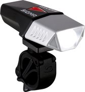 Sigma Buster 600 - Koplamp Fiets - 600 Lumen - LED - USB - Geint. accu - Schroefhouder - Zwart/zilver