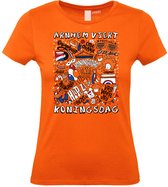 Dames t-shirt Arnhem Oranjekoorts | Koningsdag kleding | Oranje Shirt | Oranje Dames | maat XS