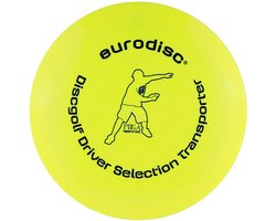 Discgolf disc Eurodisc Discgolf driver high quality Yellow EDDGSLYLTP Geel 23 cm