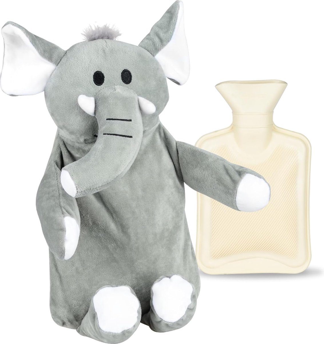 Goedkoopste Warmwaterkruik dier warmwaterkruik voor kinderen, olifant, warmwaterkruik, knuffeldier, warmwaterzak, rubber