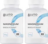 Magnesium Glycinate - 120 Tabletten - 150mg elementair magnesium Bisglycinaat / Glycinaat - Luto Supplements