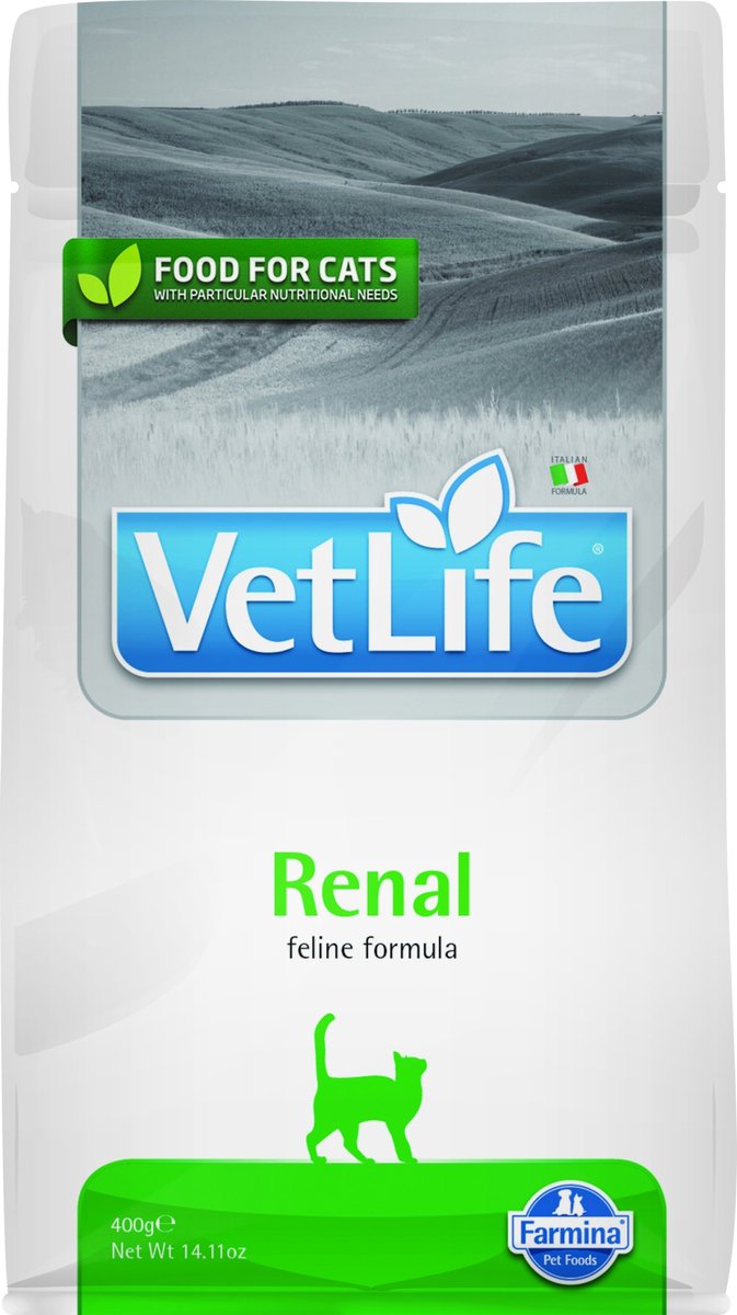 Farmina VetLife Renal – Kattenvoer – 400 g