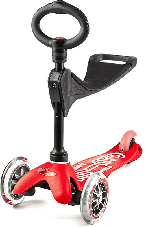 Micro Steps Mini Deluxe 3 in1 Red